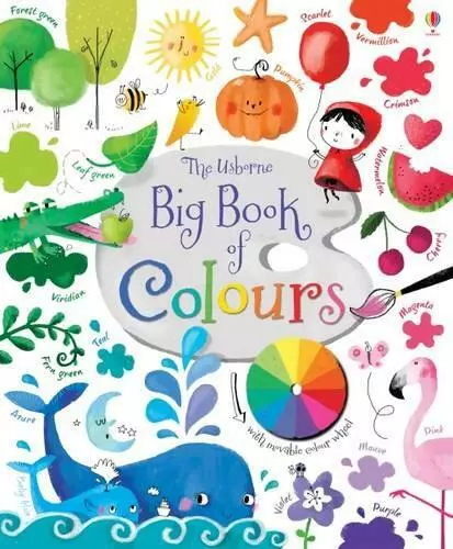 Big Book of Colours (Big Books) by Felicity Brooks, NEW Book, FREE & FAST Delive