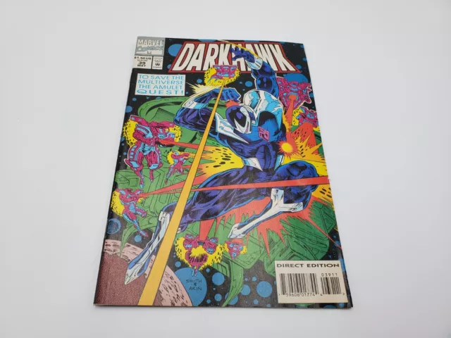 Darkhawk #39 /w Card Insert Direct Market ~ NEAR MINT ~ 1994 Marvel Comics