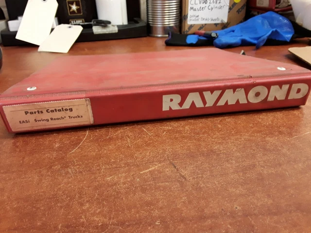 Raymond EASi Swing Reach Trucks Parts Catalog Models SA and SB PDPM-0189