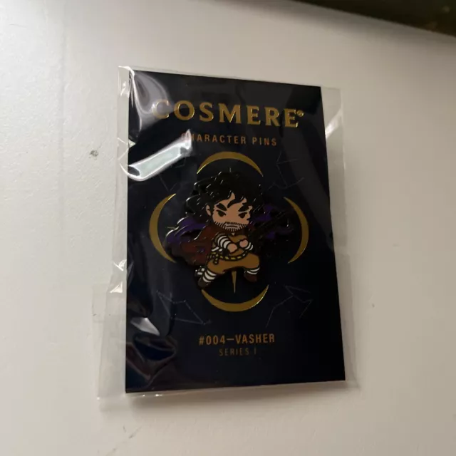 Cosmere VASHER Character Pin #004 Year Of Sanderson Exclusive 4 From Warbreaker