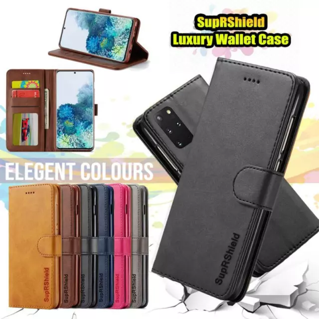 For Samsung Galaxy S20 FE S20 Ultra Plus Wallet Leather Case Flip Magnet Cover