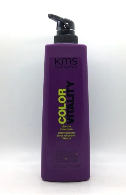 Color Vitality by KMS 25.3 oz / 750 ml blonde shampoo restored radiance R60