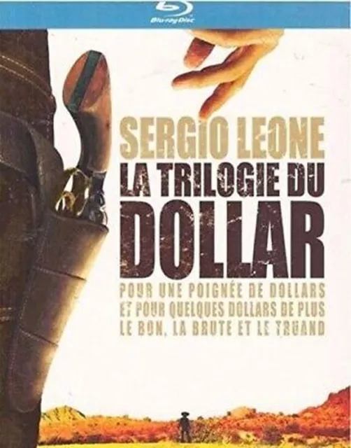 COFFRET BLURAY - SERGIO LEONE - LA TRILOGIE DU DOLLAR - EASTWOOD - Neuf - Ed Fr