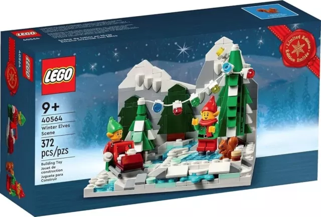 LEGO Limited Edition - scena elfi di Natale (40564) - nuovo IMBALLO ORIGINALE sigillato