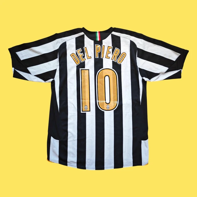 Alessandro Del Piero Juventus 2006 Kit JUVENTUS 2005 2006 Nike #10