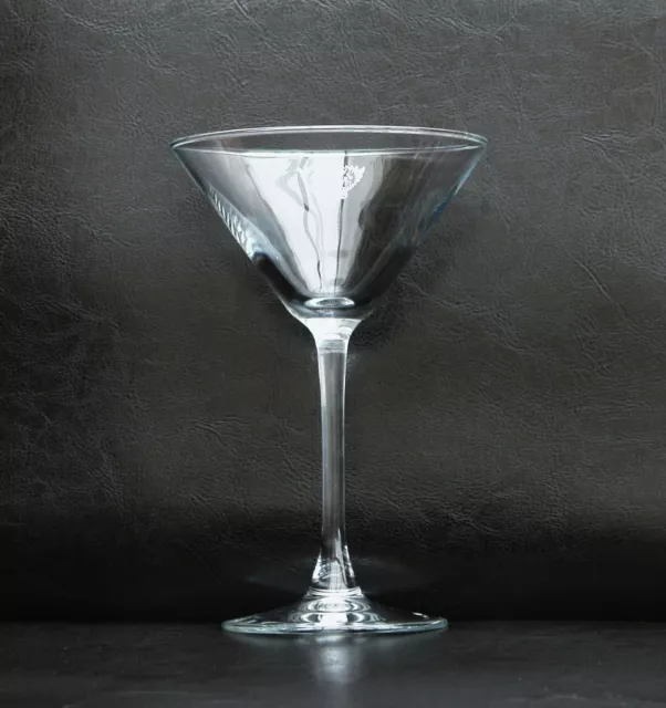 Smirnoff Vodka Cocktail Martini Glass 17.5Cm Tall In Excellent Unused Condition