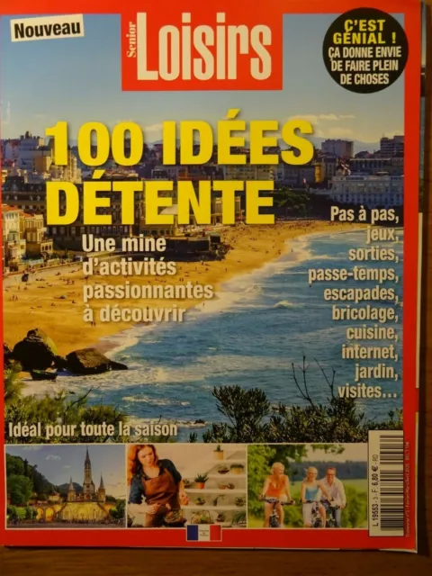 Loisir Senior N°3 | Fév mars Avril 2020 | 100 idées Détente *Mag.Neuf