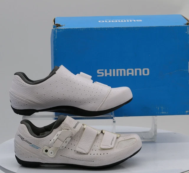 Shimano Damen Uk 4 Eu 38 Weiss Rp500W Spd-Sl Fahrradschuhe Uvp £90 Gr