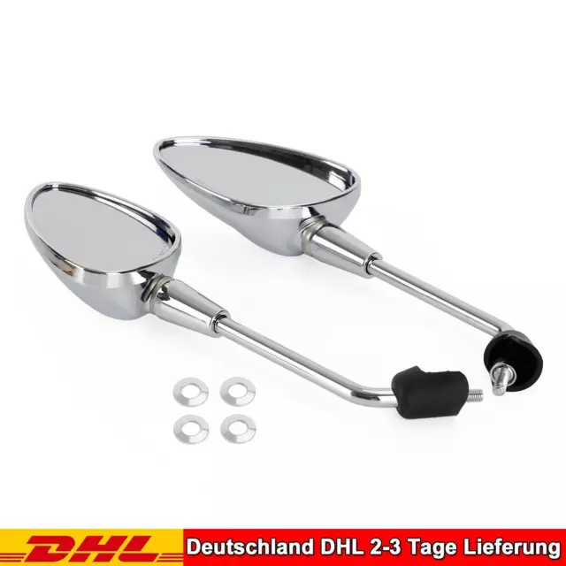 1 Paar Spiegel Rückspiegel Set M8 für Piaggio Vespa Sprint 50 125 150 Bj 2014-22