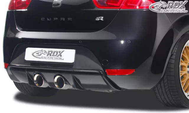 RDX Heckdiffusor für SEAT Leon 1P FR / Cupra Heck Ansatz Blende Diffusor PUR