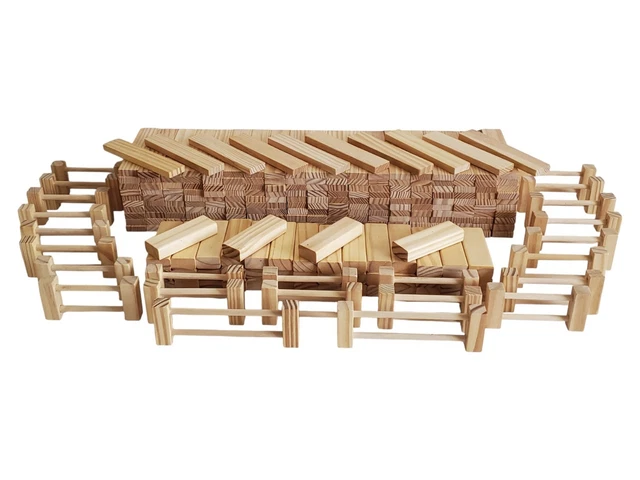 200 Bûchettes En Bois Naturel - Marque Graine Créative - Pour Activités Créatives DIY