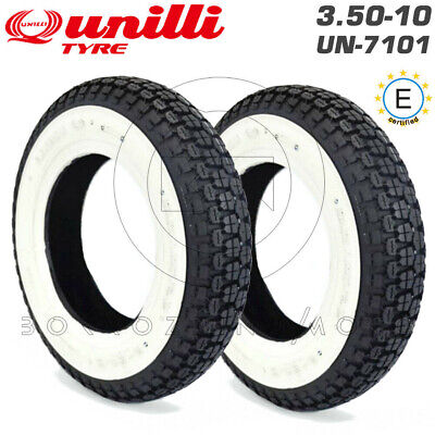 PNEUMATICI muro bianco 3.50 10 VESPA PX RALLY SPRINT Chetak DAX Monkey LAMBRETTA LI TV 