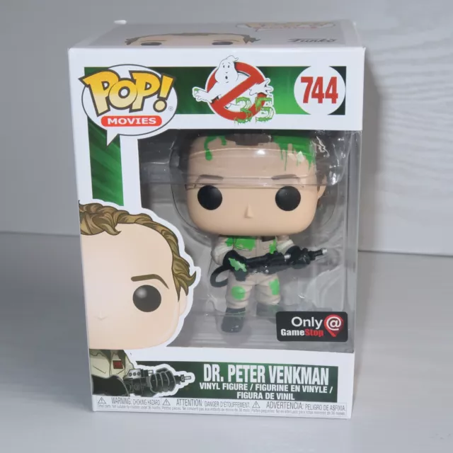 Funko Pop Ghostbusters 35th Anniversary Peter Venkman Slimed 744 GameStop