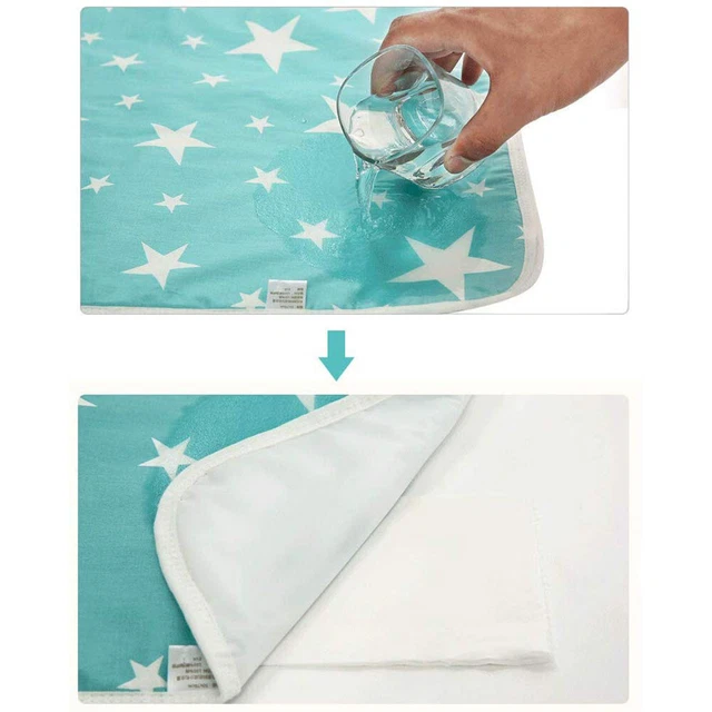 2 PIEZAS Almohadilla impermeable para cuna de bebé a prueba colchón infantil suave bebé Ne