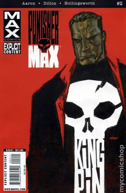 Punisher Max #2 VF 2010 Stock Image