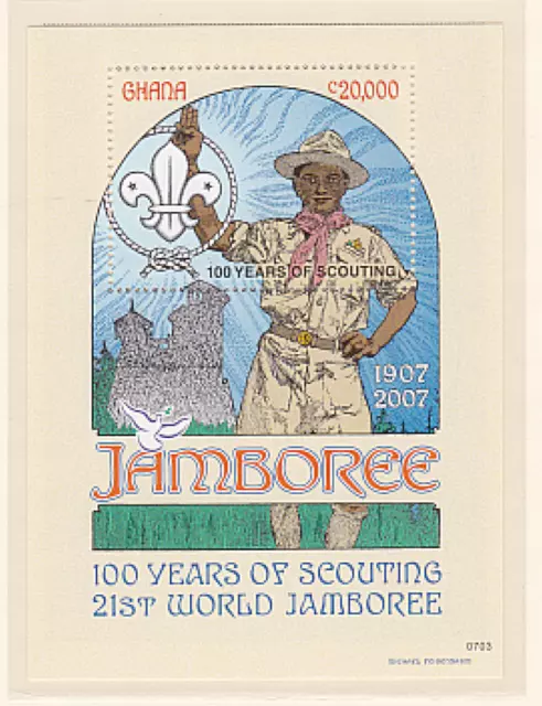 BSA Boy Scouts Ghana World Scout Jamboree  100 Years of Scouting  Lot H