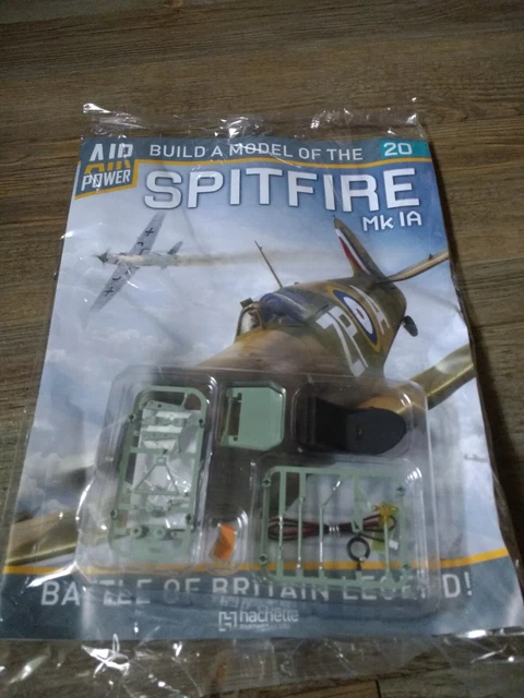 Air Power Build A Model Of The Spitfire Mk Ia Issue 20 Hachette Free P&P