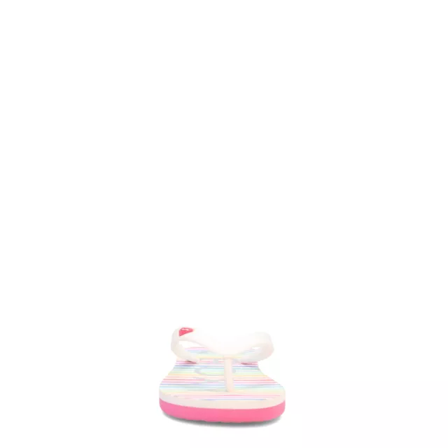 Girl's Roxy, Tahiti VII Sandal - Little Kid & Big Kid ARGL100279-WPQ White Synth 2