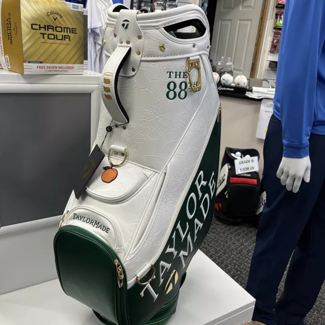 TaylorMade 88th Masters Season Opener Tour Bag Ltd Edit. Augusta Georgia Mint