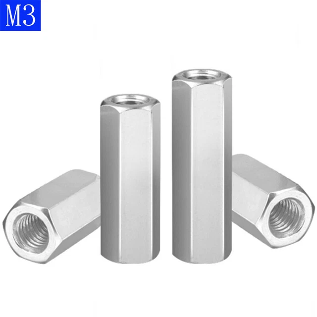 M3 304 Stainless steel Threaded Hex Double Pass Spacer  Column Support PCB Board