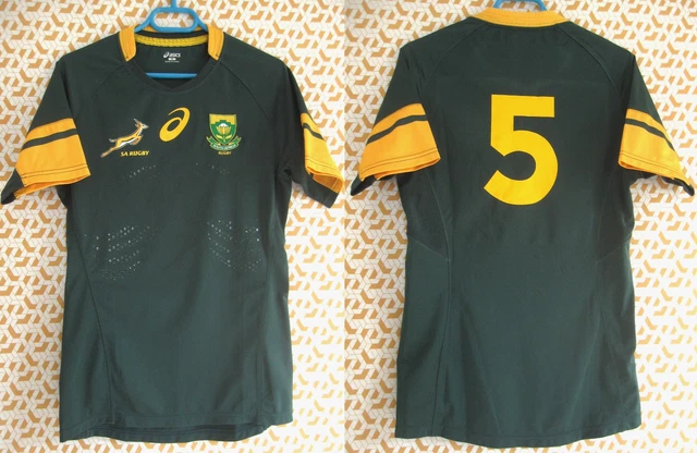 Maillot Rugby Canterbury Afrique Du Sud - Taille XL - Springboks Vert