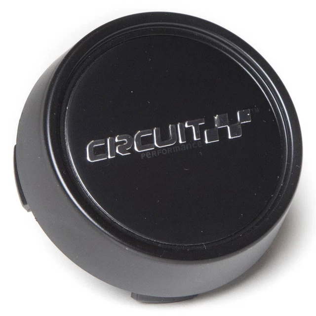 CIRCUIT PERFORMANCE CP-CAP-003BK Center Cap CP25 Flat Black Wheels