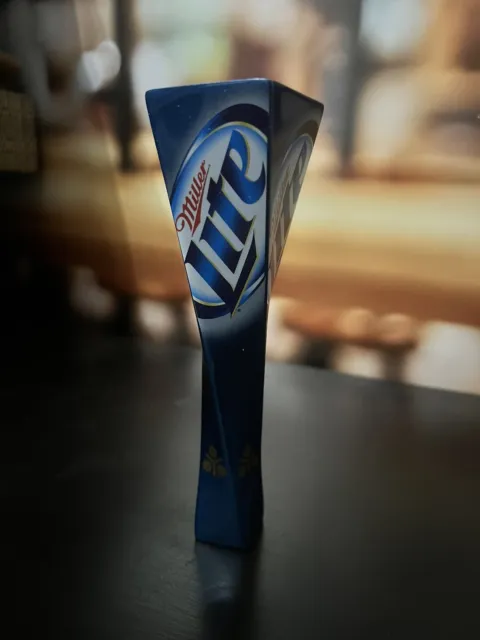 Miller Lite Beer Vortex Twist Mini Tap Handle 6”Miller Brewing Co.