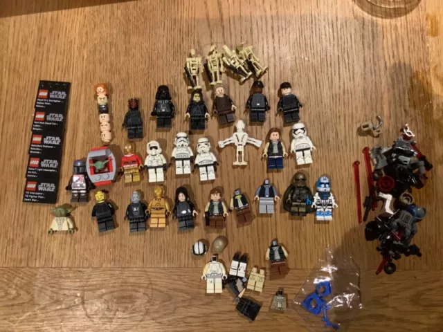 job lot lego mini figures star wars