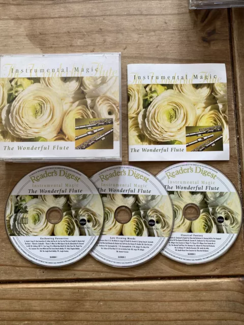 Instrumental Magic: The Wonderful Flute CD Album (2006) Reader’s Digest 3 Discs