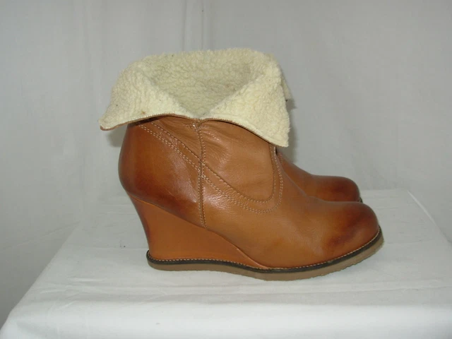 Bottines / Boots compensées fourrées Kookaï P.38,5/39