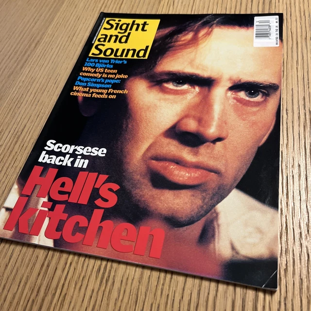 SIGHT AND SOUND Magazine 1999 Nicolas Cage Lars Von Trier Bjork Sight and sound magazine 1999 nicolas cage lars von trier bjork