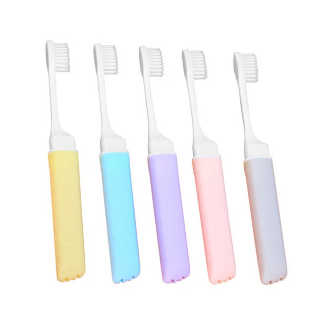 5 un. cepillos de dientes profesionales cómodos cepillos de dientes de viaje dientes domésticos