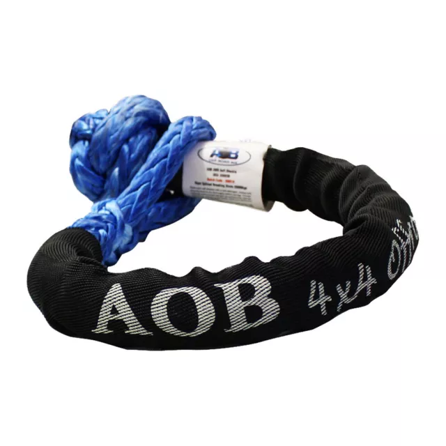 AOB Soft Shackle Recovery Gear Dyneema Winch ROPE 15mm 61cm 20T(20,000kg)