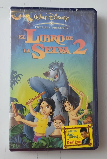 VHS: EL LIBRO DE LA SELVA 2 Disney 2003 SEALED NEW Spanish Press Jungle ...