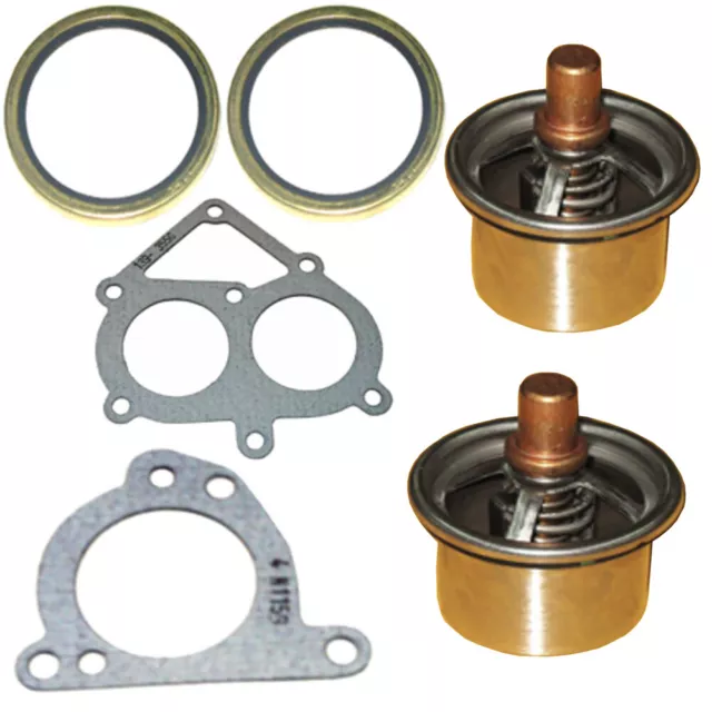 2477133 Thermostat and Gasket Kit Fits Caterpillar C15 MBN 6NZ 247-7133 Fits CAT