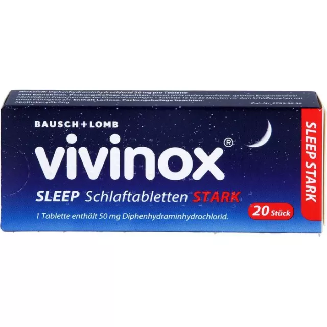 VIVINOX Sleep Schlaftabletten stark 02083906
