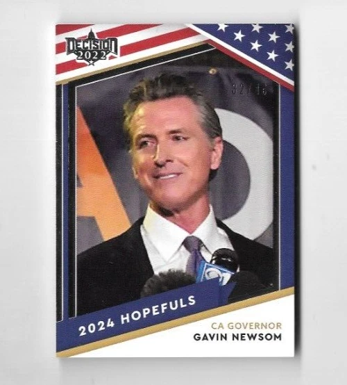 2023 LEAF DECISION Update 2024 Hopefuls Gavin Newsom 32/46 6.76