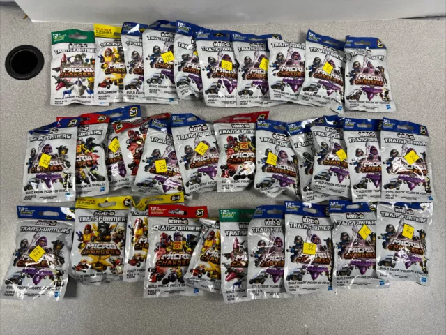 32 KRE-O TRANSFORMERS Micro Changers KREO Collection Series 1 - 4  Blind Bags