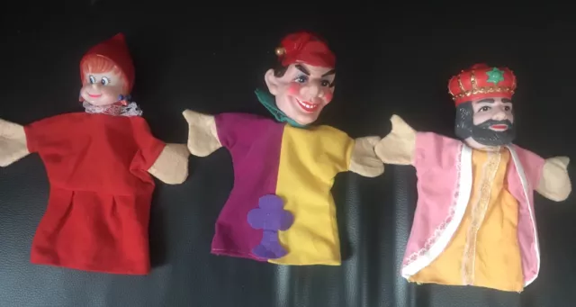 Marionnette à mains : Coffret Trio Chaperon rouge, Loup et Mère Grand