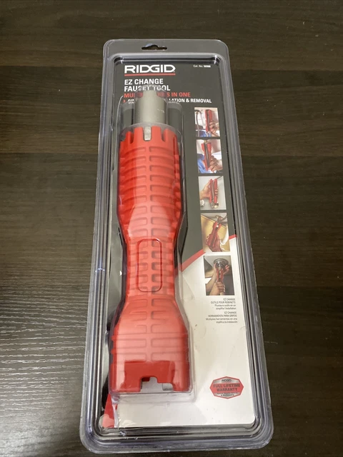 RIDGID 56988 EZ Change Faucet Valve Tool Open Box