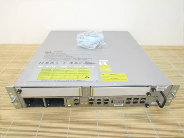 Cisco ASR-9001 ASR 9001 Router with 4 x 10 GE Chassis only 120Gbps Capacity FAN