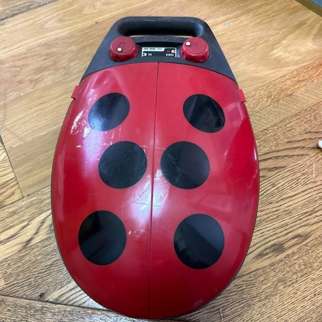 Columbia Portable Record Player MODEL SE-8 Ladybug No box Tested USED