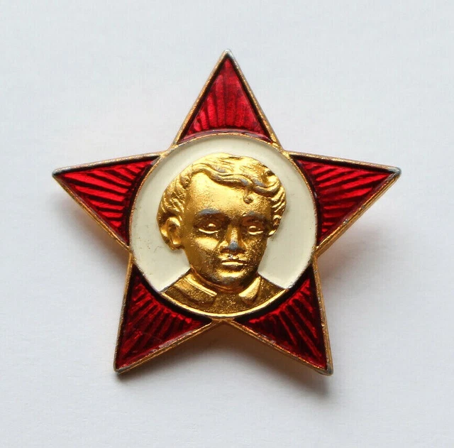 Original Soviet Russian Komsomol October Badge Pin Pioneer Oktyabrenok USSR CCCP