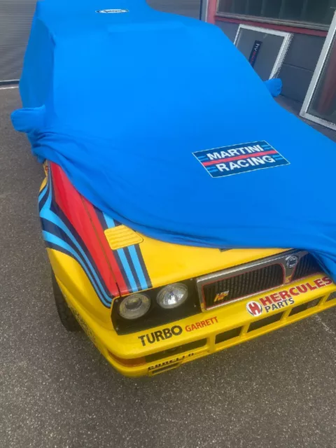 Lancia Delta Integrale & Evo Autoplane Car Cover Copriauto Autoabdeckung Martini