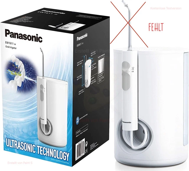 Panasonic Ultra Sonic Stream EW1611W503 Munddusche weiß
