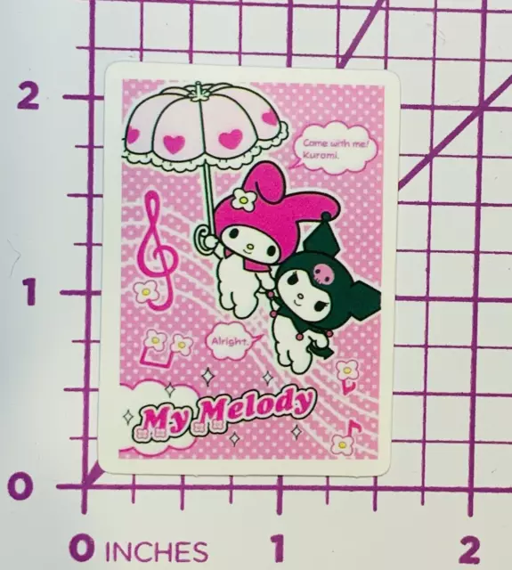 My Melody Kuromi Flying Poster Sticker Vinyl Decal Sanrio Free Ship & Track