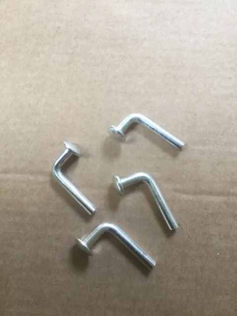 100 x Hi-Lo Premium Locking Clips Pins Pallet Racking Safety