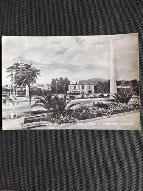 Cartolina  S.benedetto Del Tronto -Ponte Albula E Palazzina Azzurra-Viagg. 1962