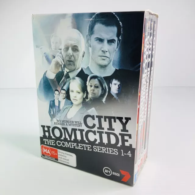 City Homicide The Complete Rare Australian Crime Series 1 2 3 4 Region 4 AU DVD