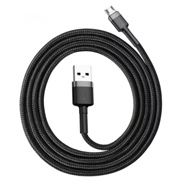 Baseus micro USB Datenkabel/Ladekabel, Nylon Geflochten Smasung Xiaomi (2m)